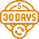 30-day money back guarantee