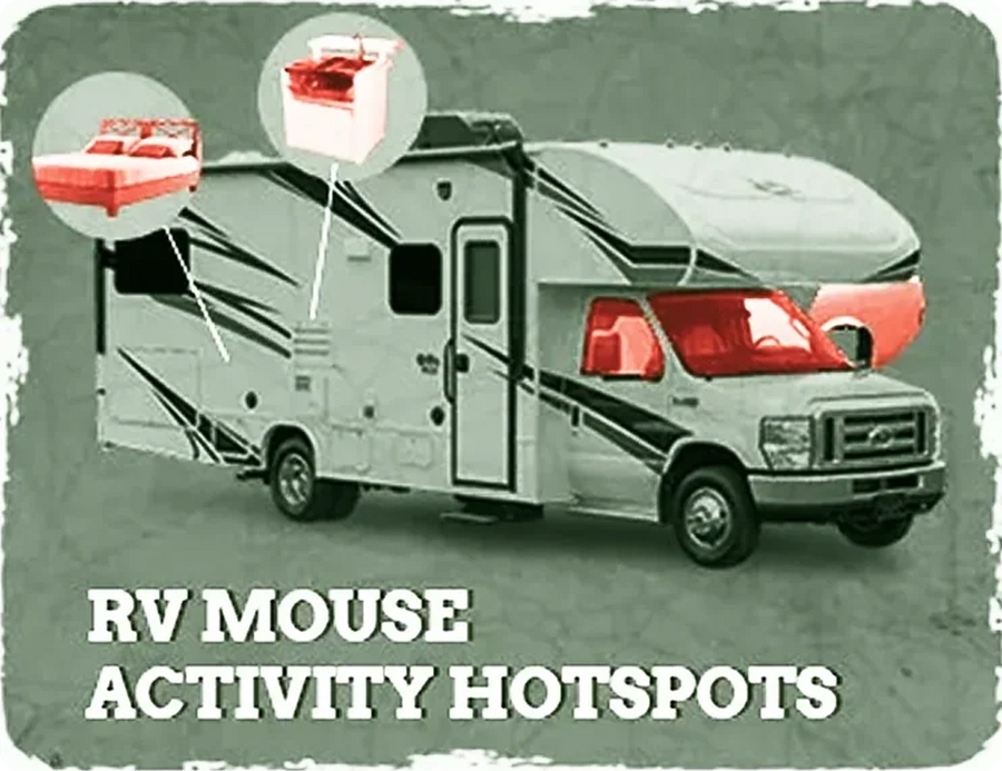 RV mouse activity hotspots