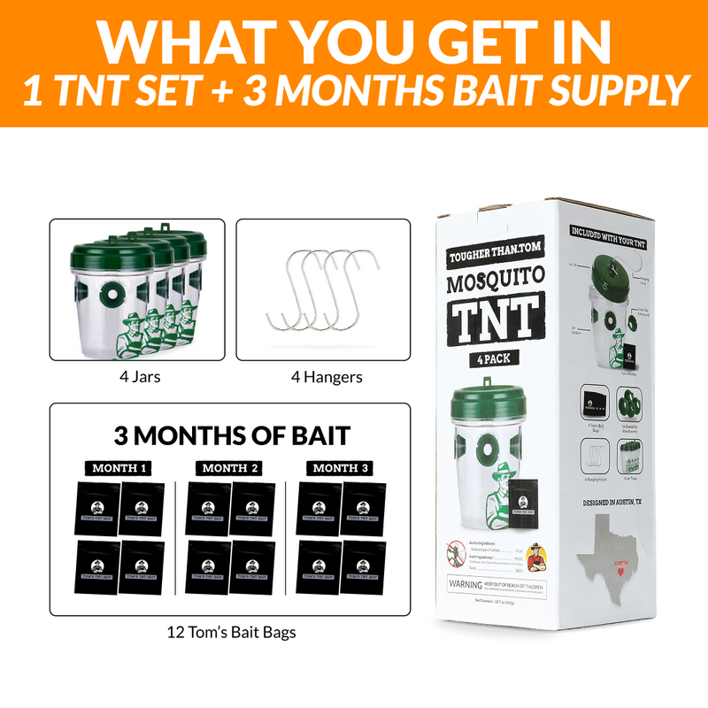 Mosquito TNT 2.0 + 3 Months of Bait Supply