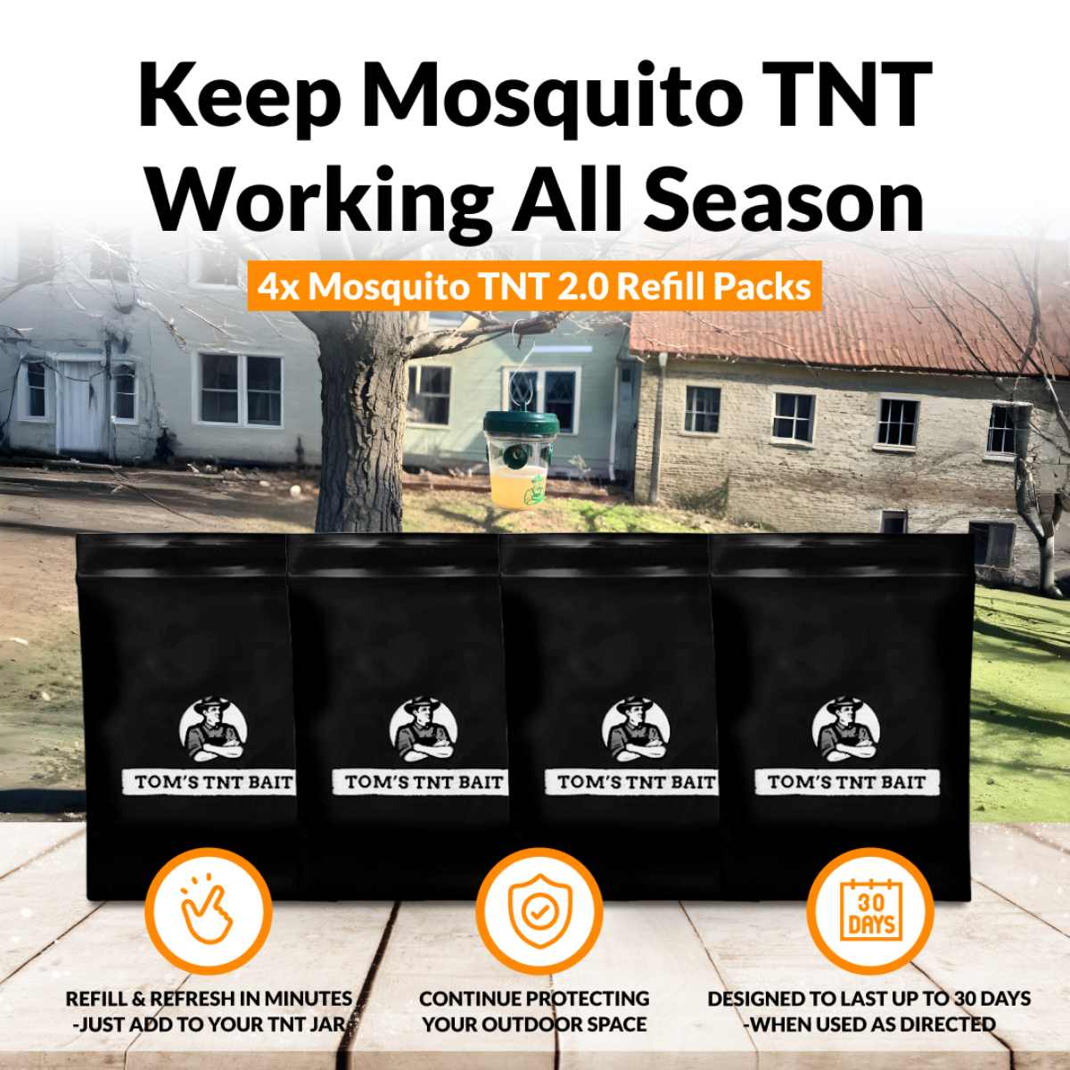 Mosquito TNT Refill Pack