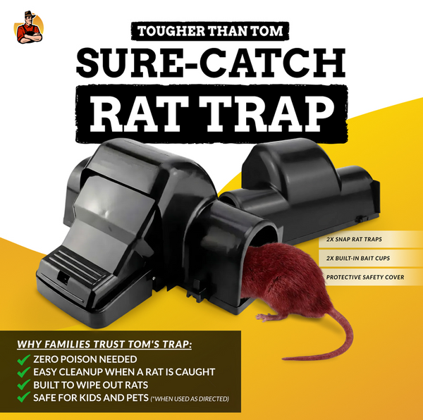 Sure-Catch Rat Trap
