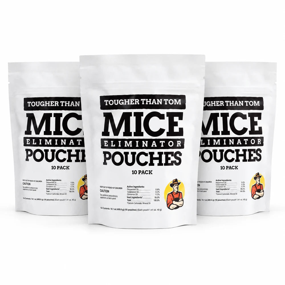 Three packs of Mice Eliminator Pouches